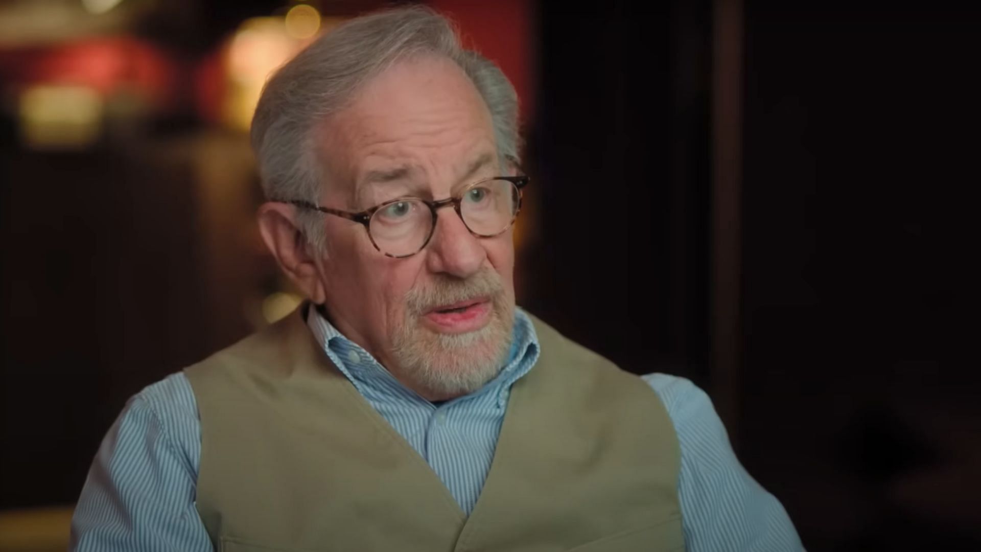 Spielberg received a lot of negativity about finishing the movie (Image via YouTube/National Geographic)